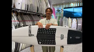 【イオンモール豊川店中古サーフボード詳細】PYZEL THE SHADOW5’９”