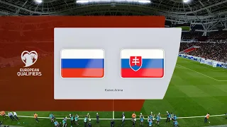 Russia vs Slovakia | Kazan Arena | 2022 FIFA World Cup Qualifiers | PES 2021