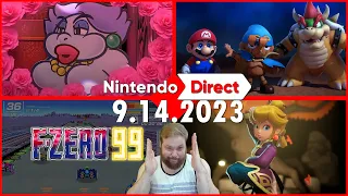 Nintendo Direct 9.14.2023 FULL LIVE REACTION!