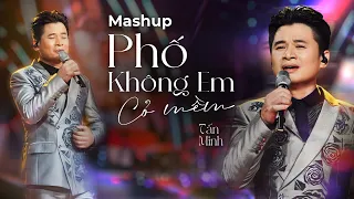 Giằng xé con tim khi nghe TẤN MINH cover PHỐ KHÔNG EM & CỎ MỀM | Live in Giao Lộ Thời Gian