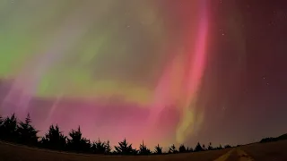INSANE Northern Lights show in South Dakota (05/11/24)