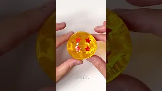 드래곤볼 4성구🟠🌟 테이프공 만들기 - DIY The 4 Star Dragon Ball Nano Tape Bubbles! #shorts