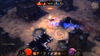 Diablo 3 PvP Arena - Gameplay - 2vs2 [HD]