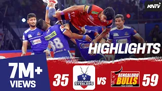 Pro Kabaddi 2019 Highlights | Bengaluru Bulls vs Haryana Steelers | M118