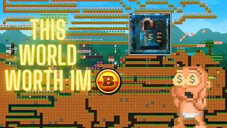 I Just found this decayed world and made 1MILLION | Pixel Worlds #9