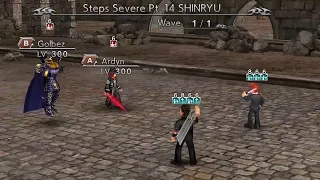 Steps Severe SHINRYU (No Burst, Friend Support, Synergy, Summon, Calls) - DFFOO