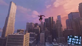 Miles Find Sound Sample In Financial District To Unlock Purple Reign Suit - Spider Man Miles Morales