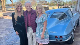 Jerry Savelle 75th Birthday Surprise ‘63 Split Window Coupe Corvette!