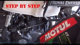 R/E HIMALAYAN OIL & FILTER - CHANGE RESET SERVICE REMINDER - GREASE GEAR LEVER- STEP BY STEP