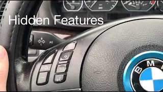 Hidden features of the BMW e46