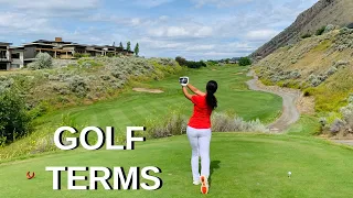 Important Golf Terms Explained