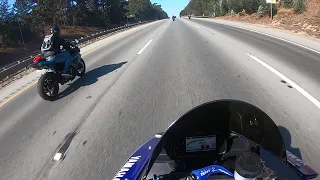 Gsxr600 vs Yamaha R6