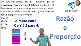 Razão e proporção