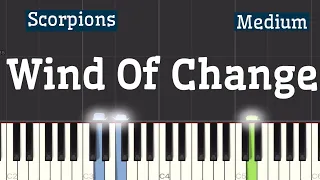 Scorpions - Wind Of Change Piano Tutorial | Medium