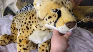 Save Our Space 26 inch Cheetah plush unboxing!