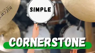 Simple Drums for Cornerstone by Hillsong
