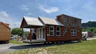 HUGE 2 Story, 2 Bathroom and More….10’x40’ Tiny Home Tour on The Prairie 🏜🏡😉🇺🇸🌵🤗