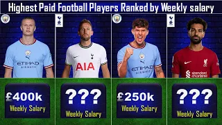 Top 30 Highest Paid Football Players Ranked by Weekly Salary in 2023