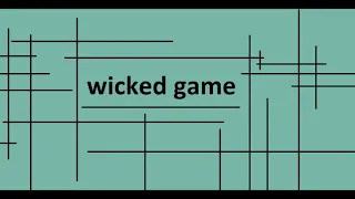 chris isaac - wicked game - remix