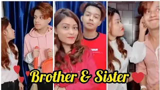 New Viral Tiktok Riyaz & Riza | Cute Brother & Sister Funny Tiktok Video