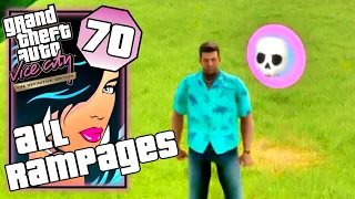 GTA Vice City The Definite Edition - All Rampage Locations - Gameplay Walkthrough Part 70