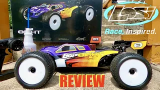 Team-Losi 8ight-T .28 Nitro Truggy Unboxing - Review & First Start - Nitro Made Easy For Newbies