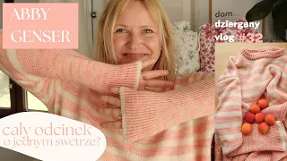 dziergam sweter z ręcznie farbowanej włóczki - czy będzie PIĘKNY?| KNITTING VLOG czyli na drutach#32