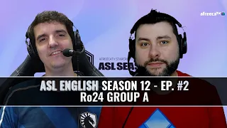 [ENG] AfreecaTV StarLeague(ASL) S12 Ro.24 Day1 (Tastosis)