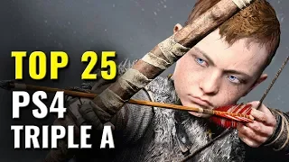 Top 25 PS4 Triple A Games of 2016, 2017, 2018