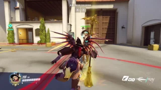 Overwatch: Origins Edition Twain Mercy Emoting !!