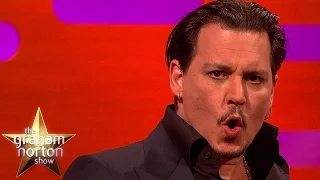 Johnny Depp Does A Great Donald Trump Impersonation - The Graham Norton Show