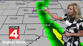 Rain, snow showers on our radar for Metro Detroit -- what you need to know