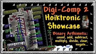 Hoiktronic Digi-Comp 2 Replica in Terraria (Add, Multiply, Count, etc)