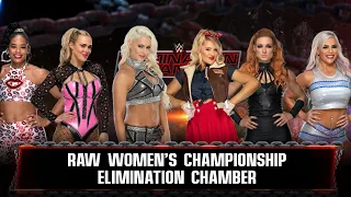 RAW Womens Championship Elimination Chamber Match | WWE 2K22