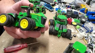 How to tear down a 1/64 John Deere 9620r to customize