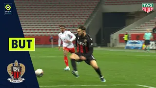 But Amine GOUIRI (4' - OGC NICE) OGC NICE - NÎMES OLYMPIQUE (2-1) 20/21