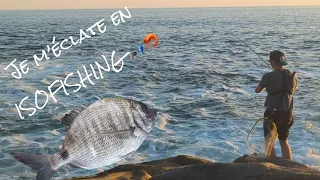 Pêche en mer du bord : Je m'éclate en ISOFISHING 🦐🎣