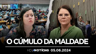 ICL NOTÍCIAS - 05/06/24 - NUNCA UM PARLAMENTAR BOLSONARISTA TINHA IDO TÃO LONGE