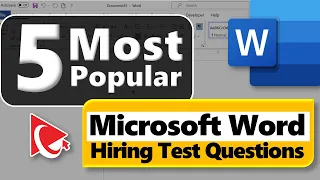 Top 5 Microsoft Word Hiring Test Questions Explained