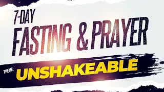 Day 3 of 7 Days Fasting & Prayer  | Wednesday. October 6th. 2021