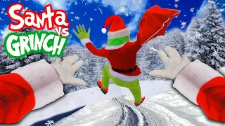 Santa VS Grinch In Real Life - Parkour POV