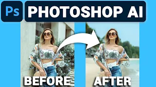 How to Remove and Replace Background in Photoshop Ai Generative Fill