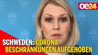 Schweden: Corona-Beschränkungen werden großteils aufgehoben