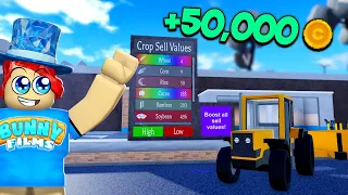 Making $50,000 On My New Farm in Farming and Friends! (Roblox) [8]