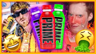 Wir testen Logan Paul's PRIME DRINKS (mit Schuss)!  🤮🍸