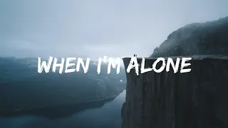 HVDES - When I'm Alone (Lyrics) feat. sharks!