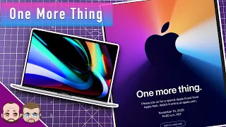 Apple November 10 Event: One More Thing - What To Expect