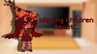 Missing Children React to Afton Family! || Part 2 || (Credits on the desc)