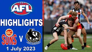 Highlights | Collingwood Magpies v Gold Coast Suns | AFL-Round 16, 2023