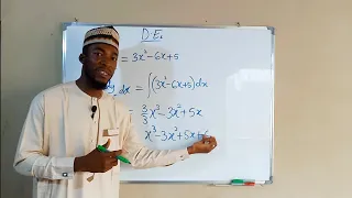 How To Solve Differential Equations | By direct Integration.